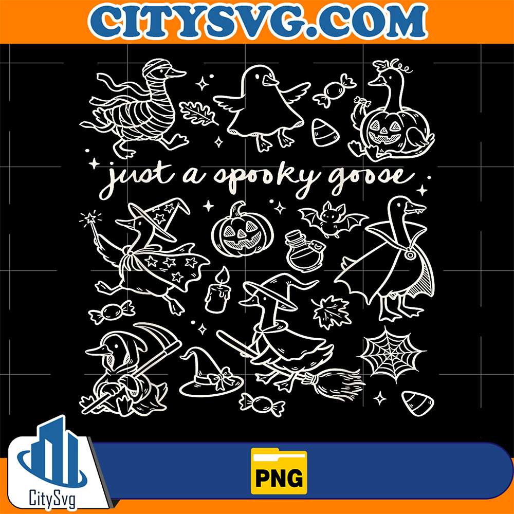 Just-A-Spooky-Goose-Cute-Silly-Halloween-Png