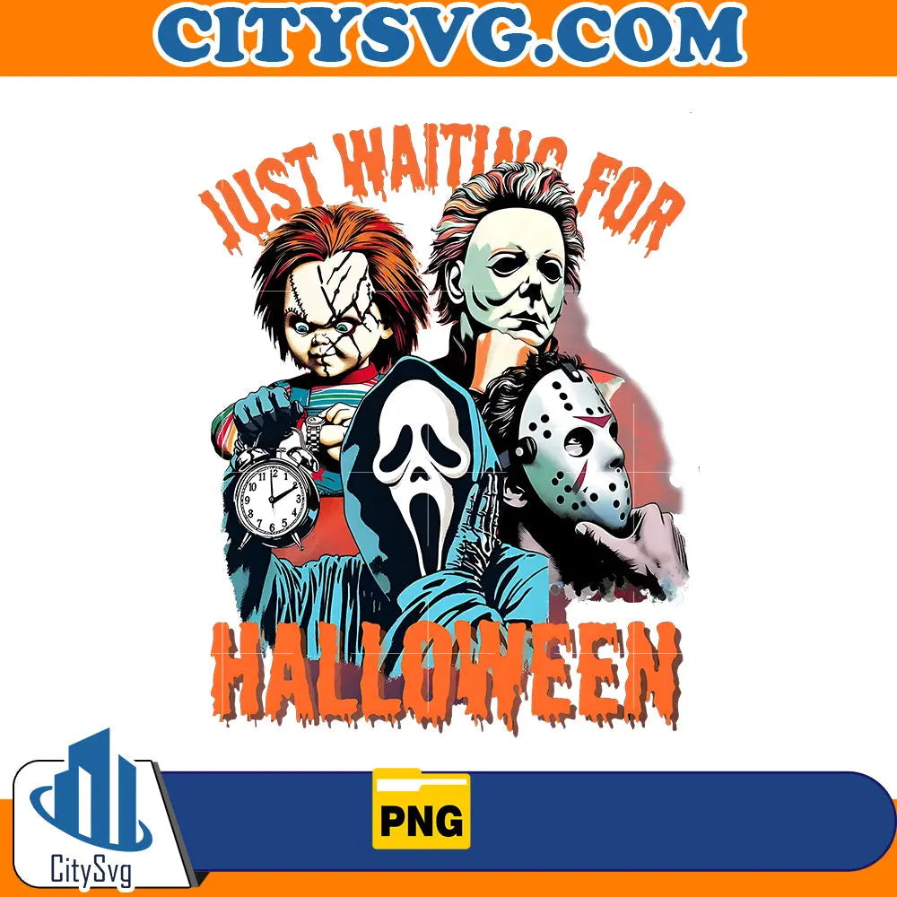 Just Waiting For Halloween Png CitySvg