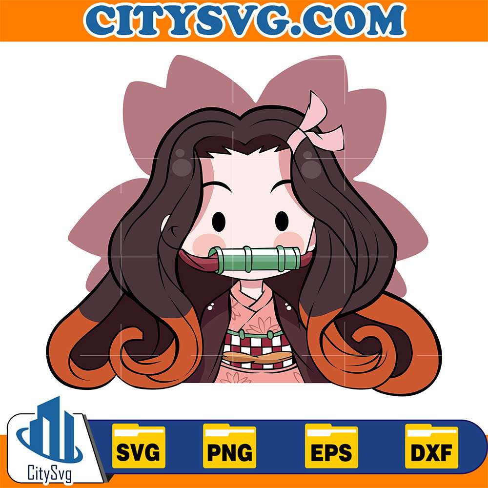 Kamado-Nezuko-Chibi-Demon-Slayer-Svg