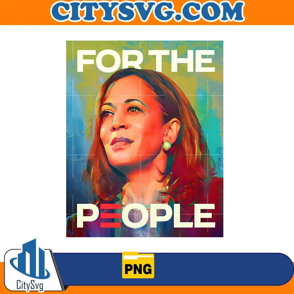 Kamala For the People Png CitySvg