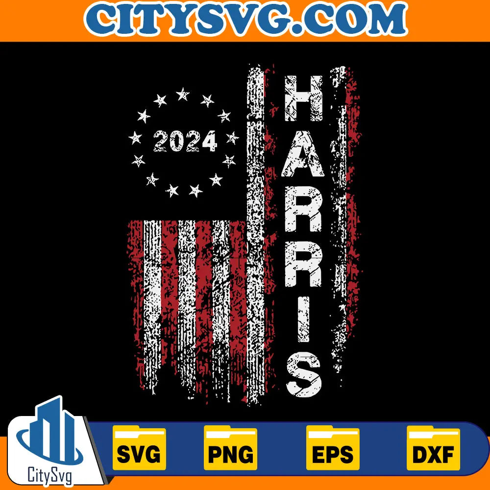 Kamala Harris 24 For The People Svg CitySvg