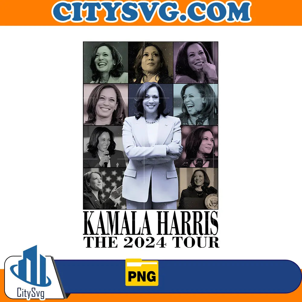 Kamala Harris The Eras Tour Png CitySvg