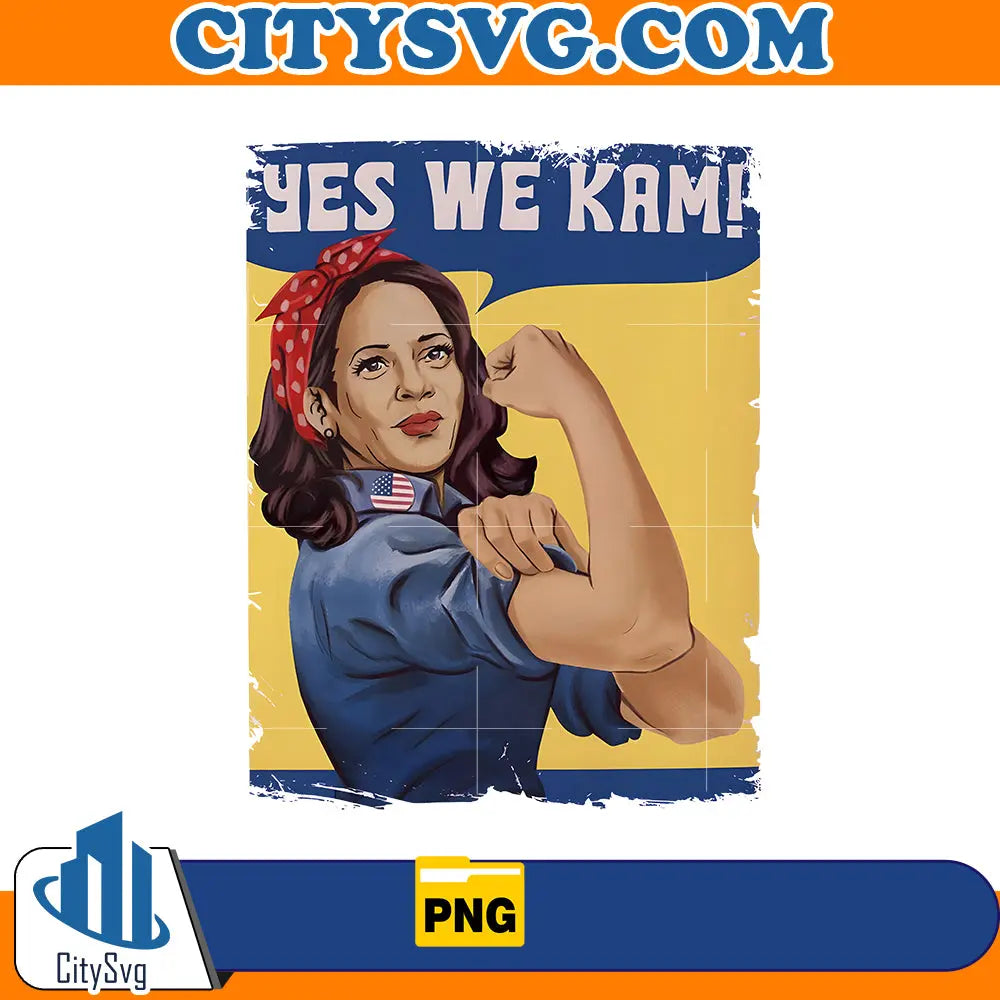 Kamala Harris Yes We Kam Png CitySvg