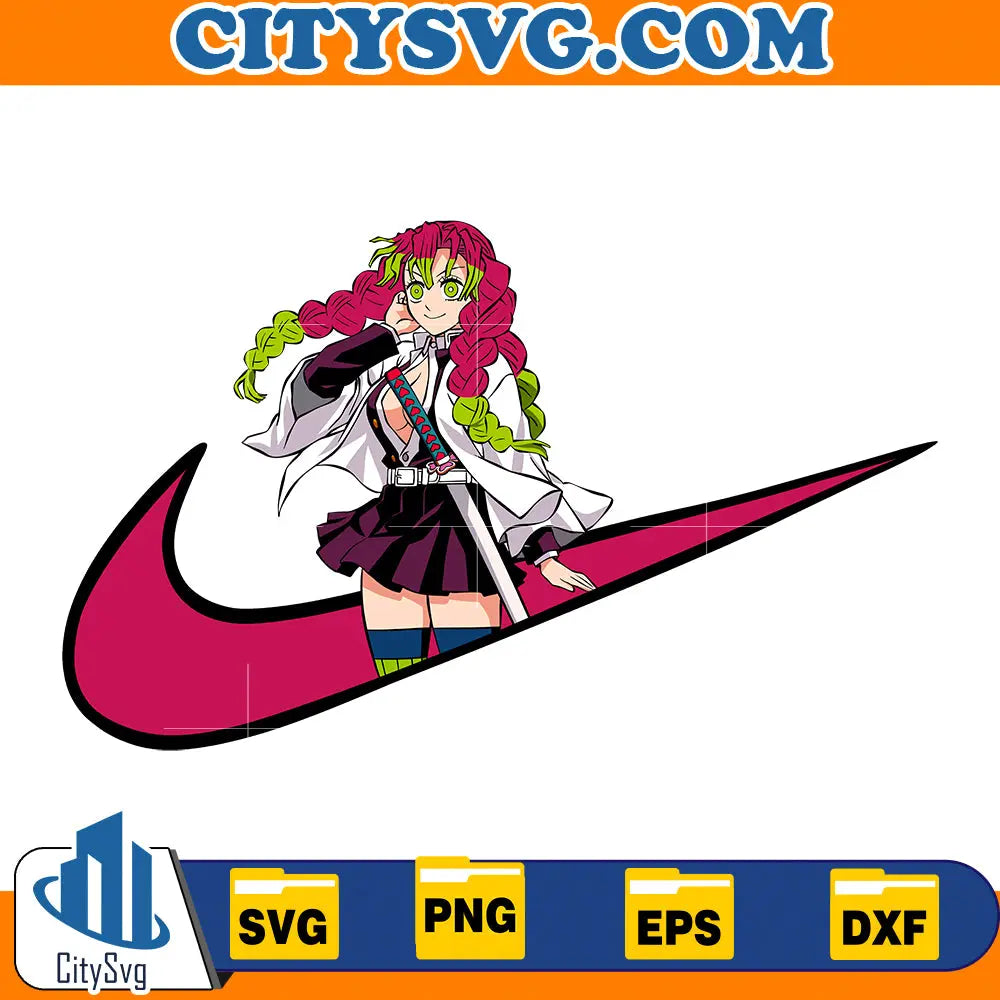 Kanroji Mitsuri Ni ke Svg, Digital Download CitySvg