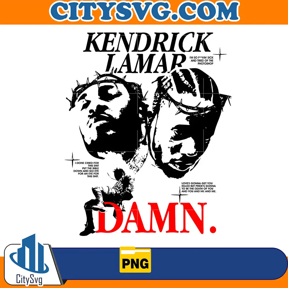 KendrickLamarDamnPng