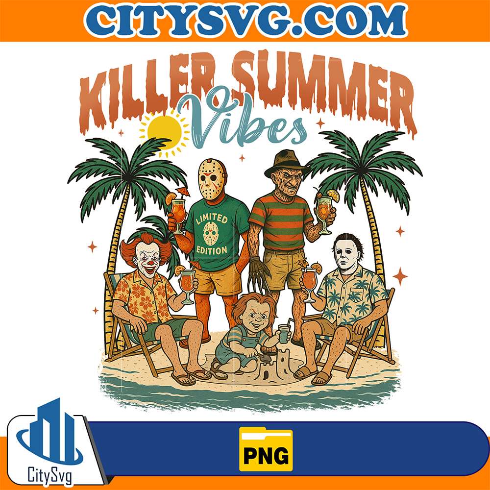 Killer-Summer-Vibes-Horror-Chracters-Halloween-Png