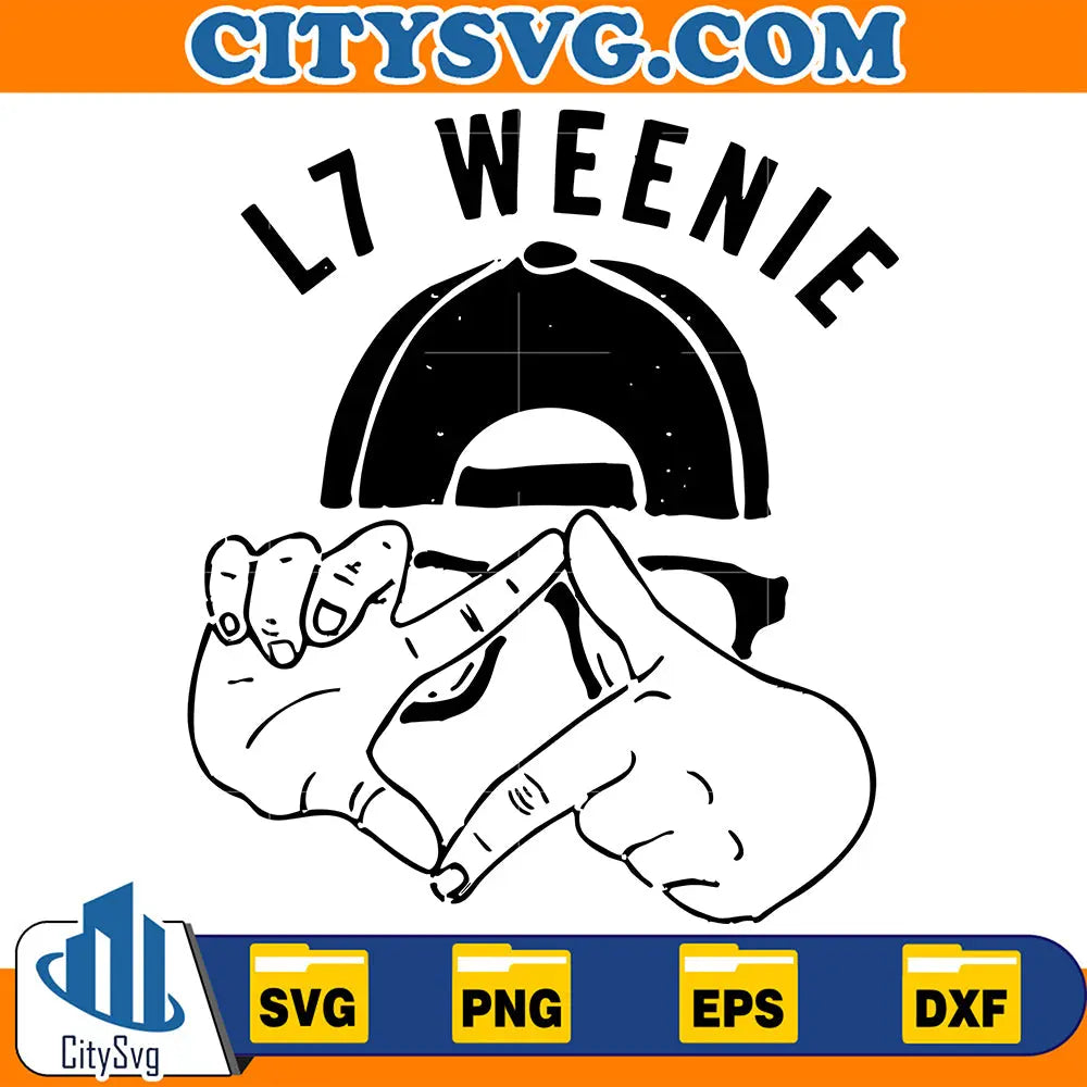 L7 Weenie Svg – CITYSVG