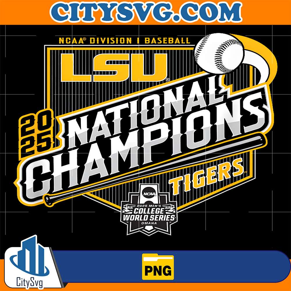 LSU-Tigers-Baseball-National-Champs-2025-MCWS-Png