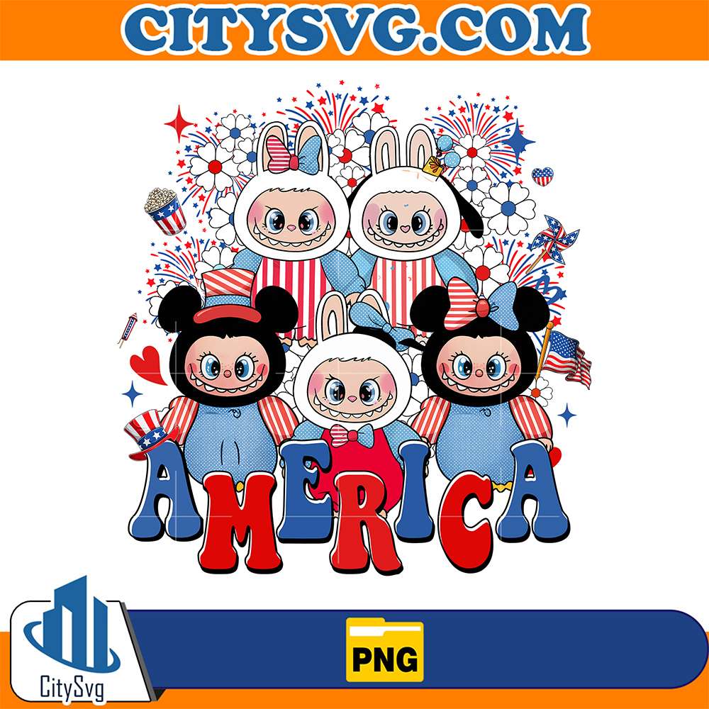 Labubu-America-4th-Of-July-Png