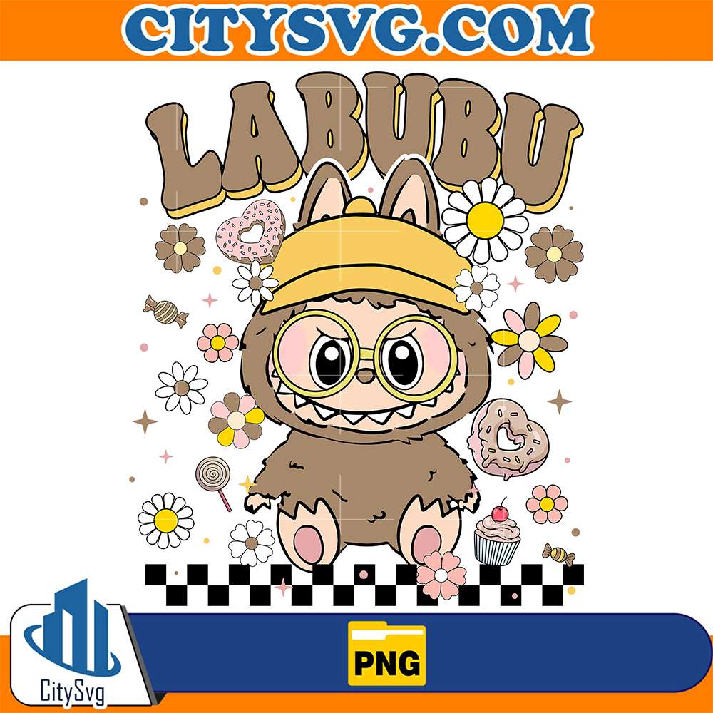 Labubu Monster Doll Png CitySvg