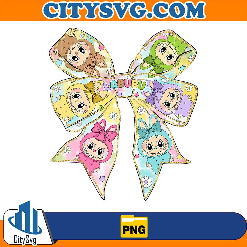 Labubu-Pastel-Bow-Png