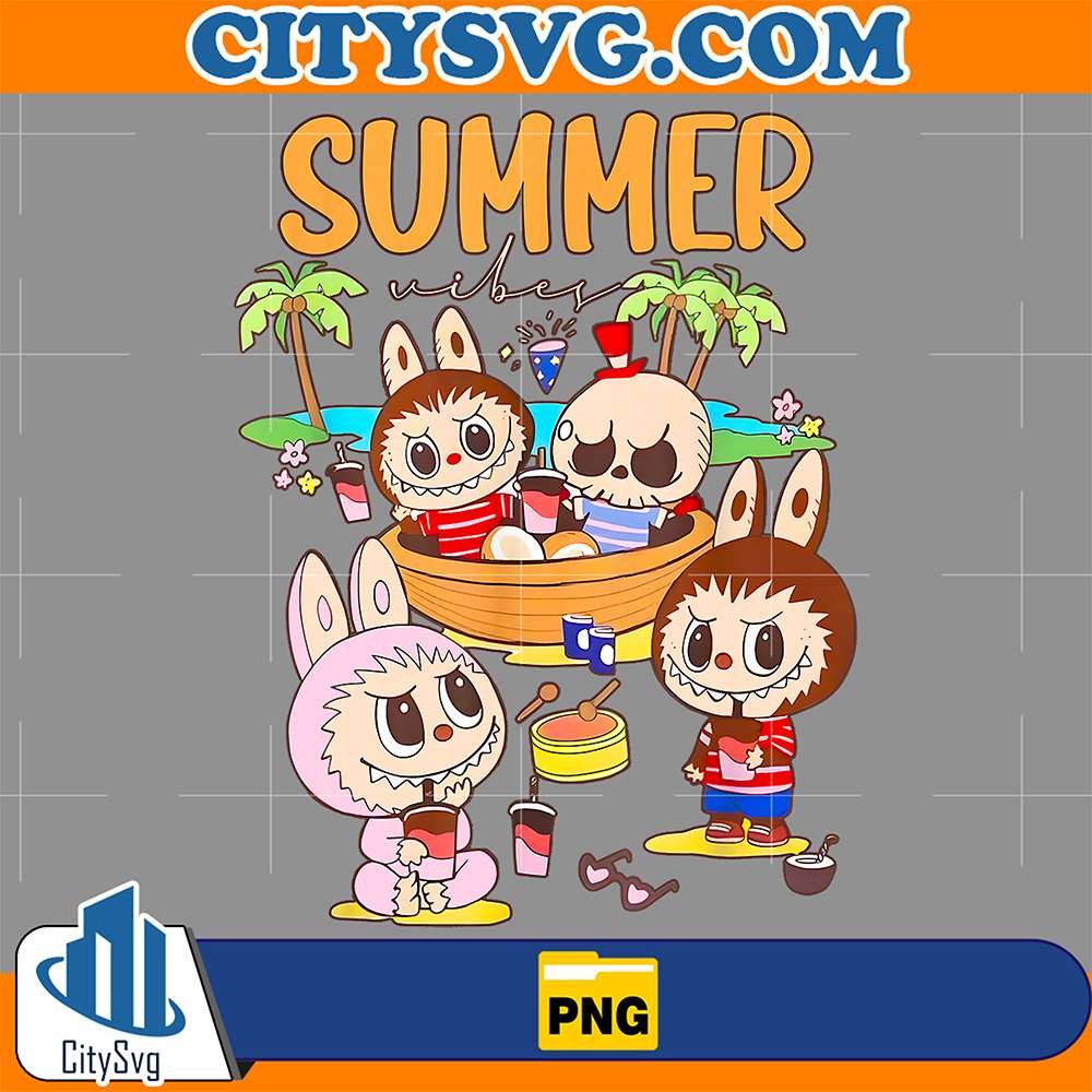 Labubu-Summer-Vibes-Png