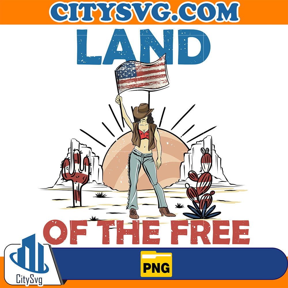 Land-Of-The-Free-4th-Of-July-Png