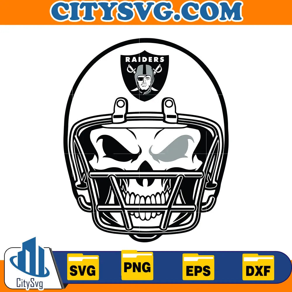 Skull Las Vegas Raiders Svg CitySvg