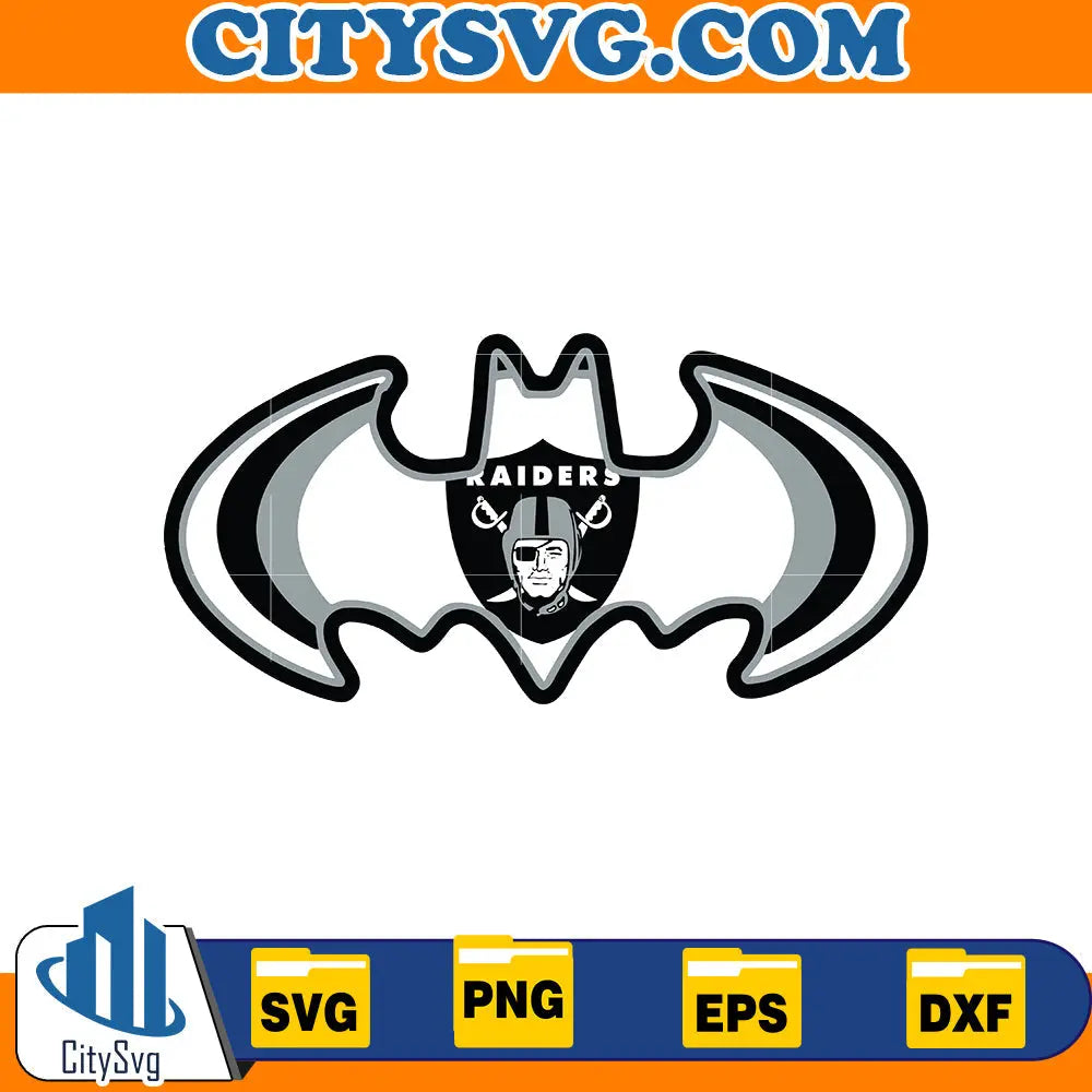 Bat Las Vegas Raiders Svg CitySvg