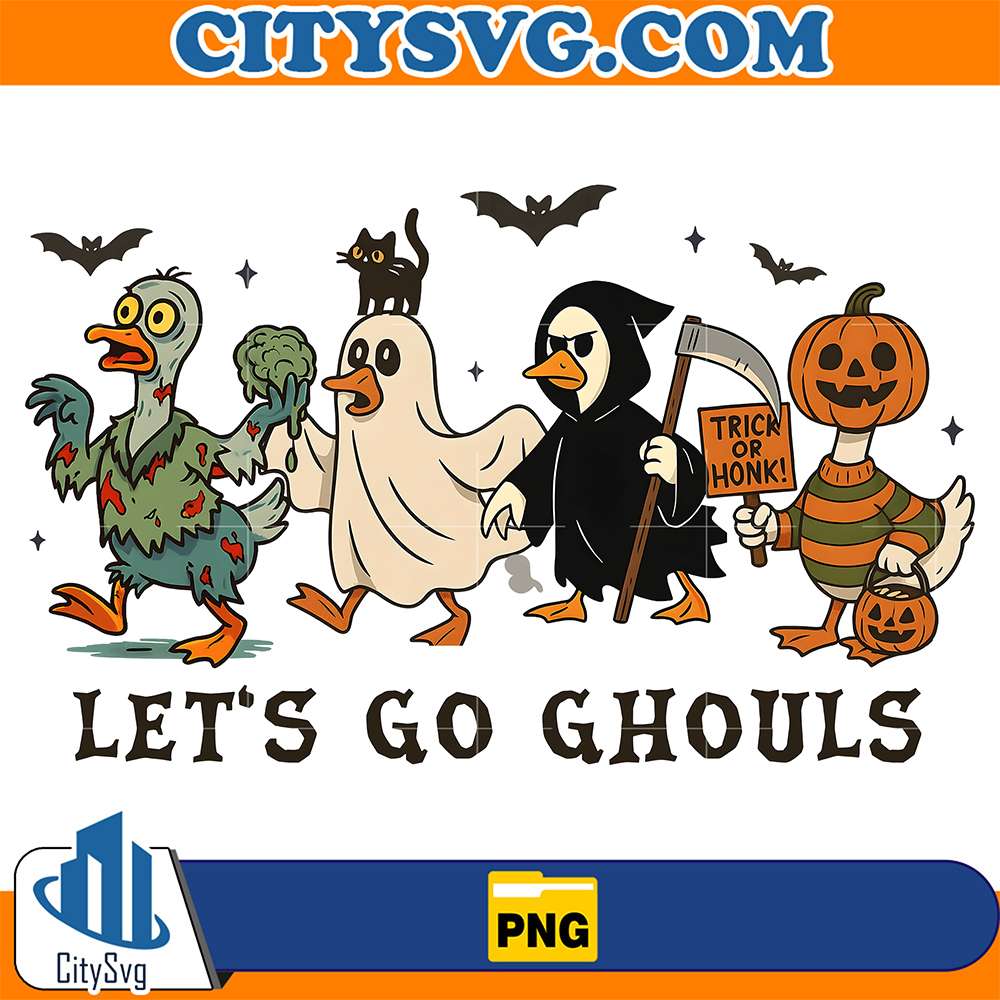 Let-s-Go-Ghouls-Ducks-Png