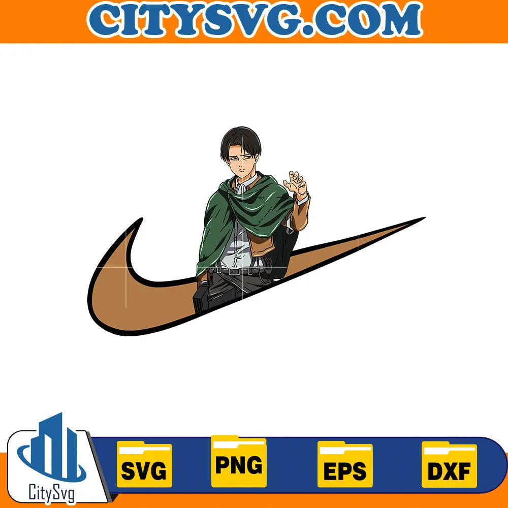 Levi Ackerman Ni ke svg, Digital Download CitySvg