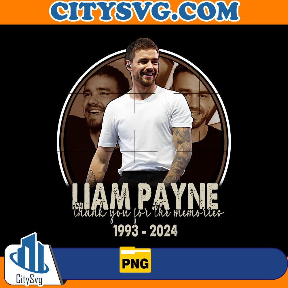 Liam Payne Thanks For Memories Png CitySvg