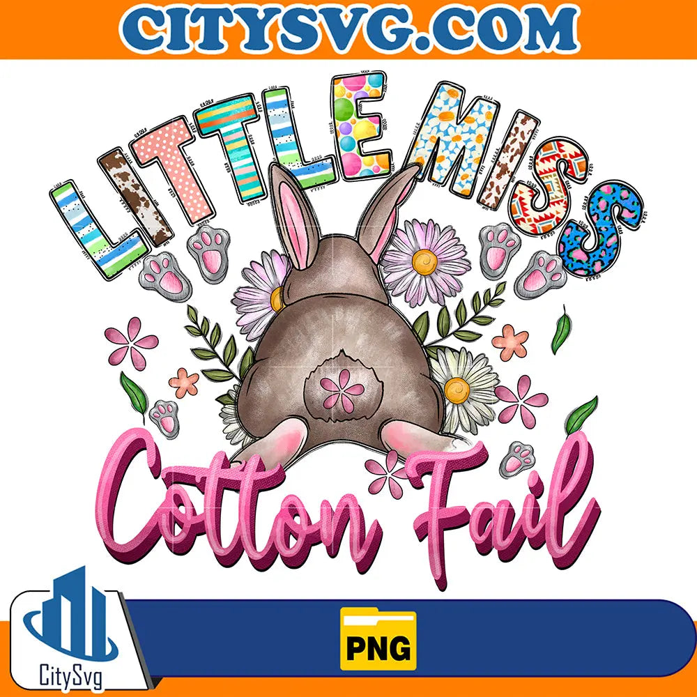 LittleMissCottonFailSublimationPng