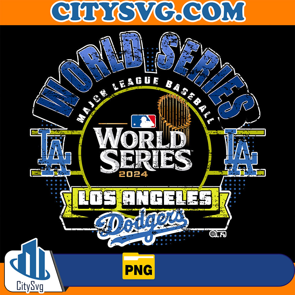 World Series La Dodgers Png CitySvg