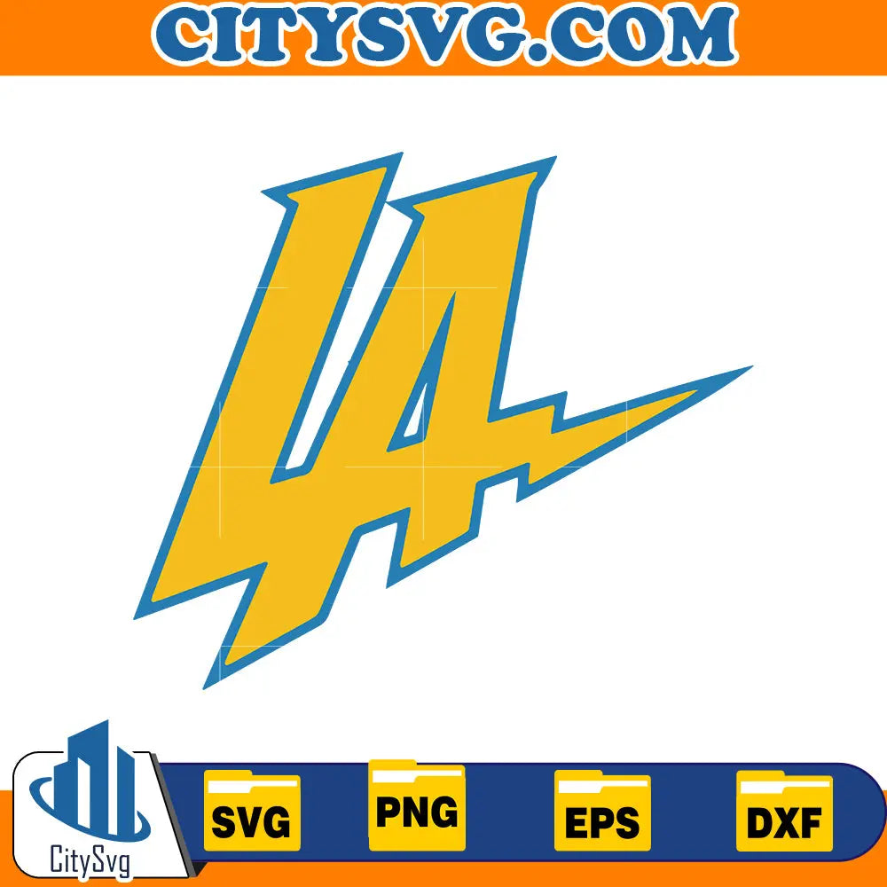 Los Angeles Chargers Svg CitySvg