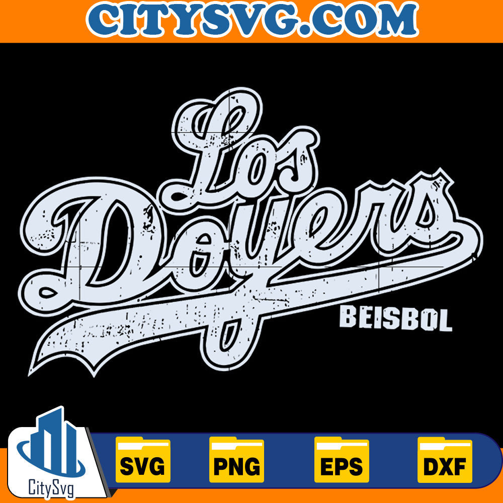 Los Angeles Dodgers Svg CitySvg