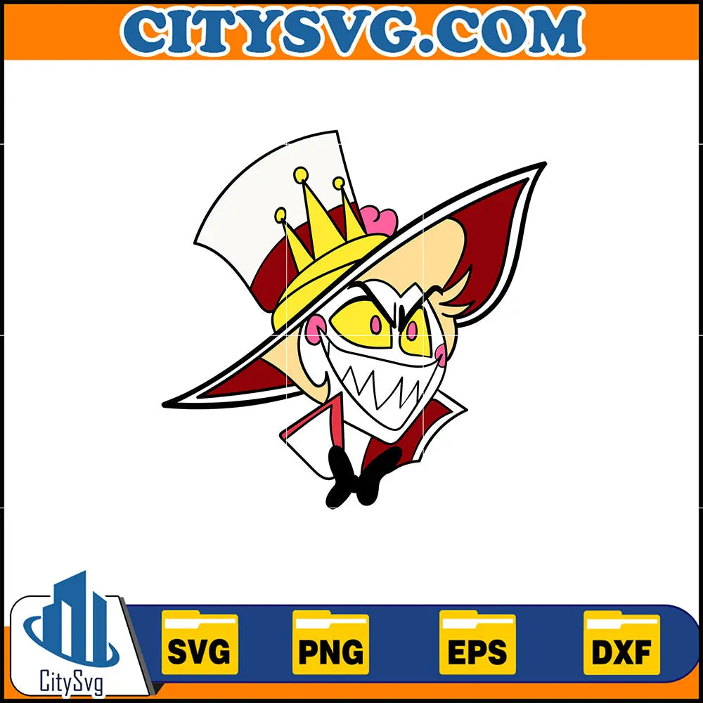 LuciferMorningstarHeadSvg