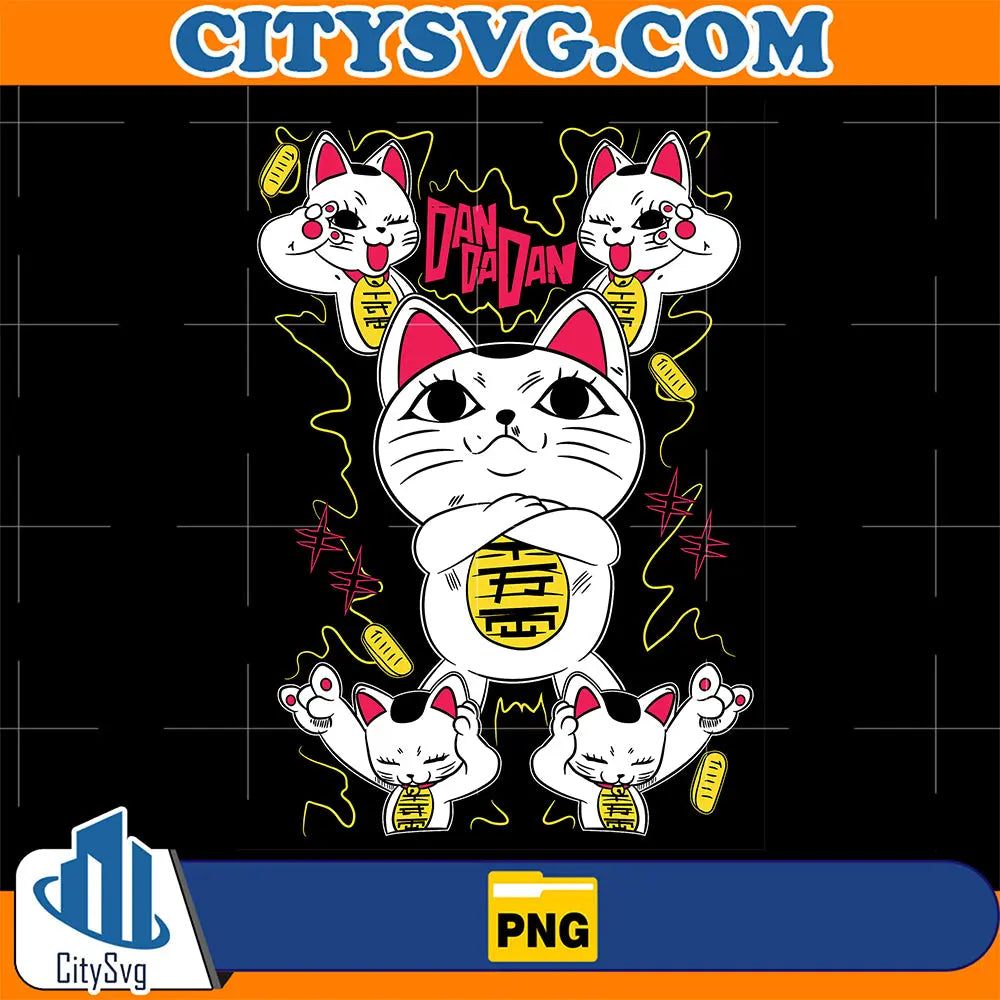 LuckyCatsDandadanSoloLevelingPng