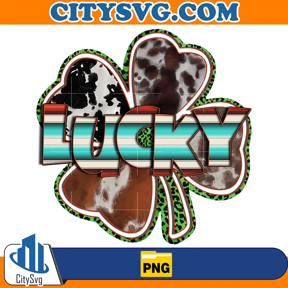 LuckyCowhideStPatricksDaySublimationPng_2