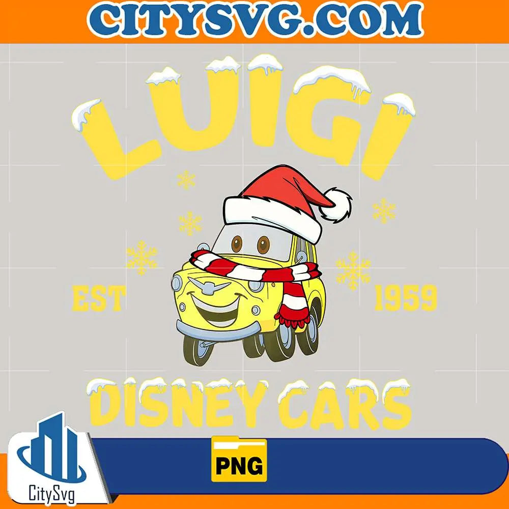 LuigiEst1959DisneyCarsChristmasPng