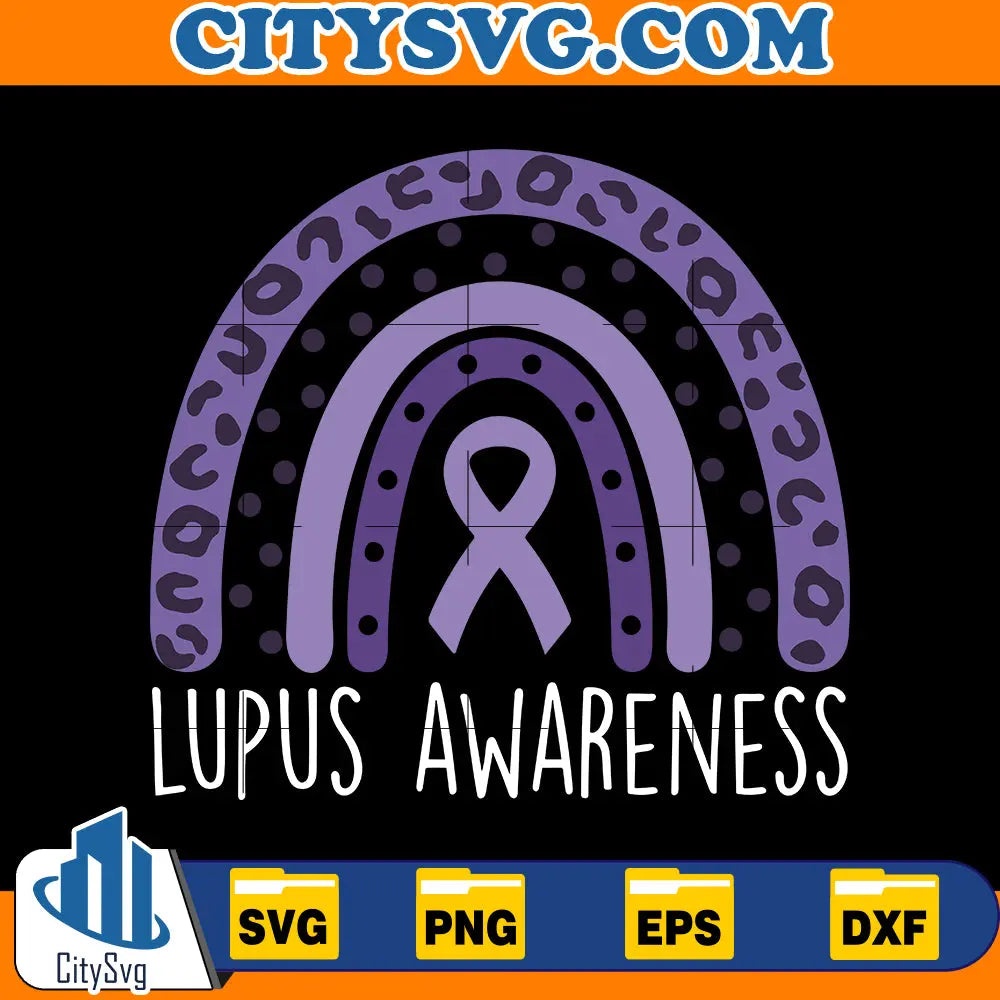 Lupus awareness Svg CitySvg
