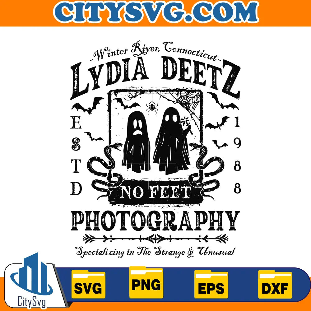 Lydia Deetz Photography 1988 Halloween Svg CitySvg
