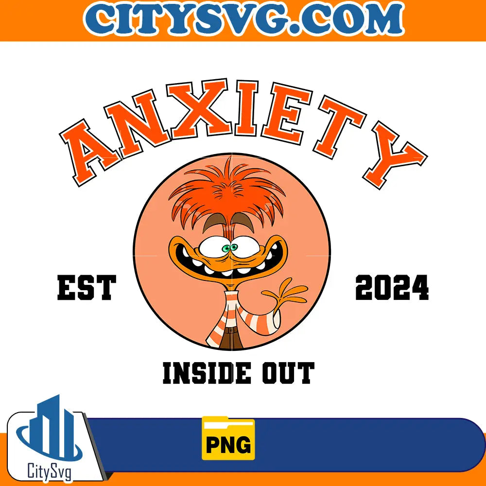 Anxiety cartoon png CitySvg