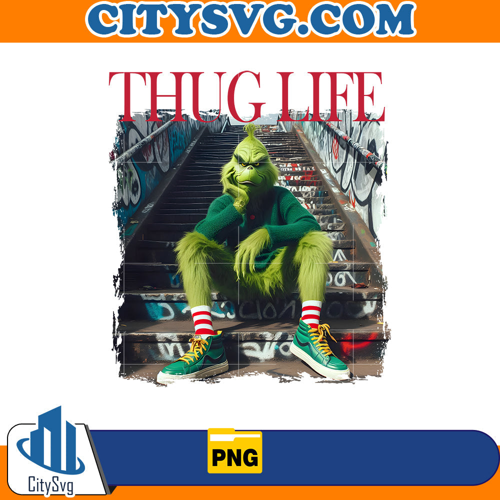 Thug Life Grinch Png CitySvg