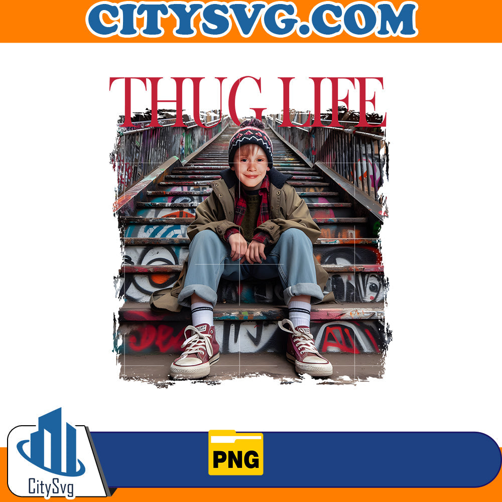 Thug Life Kevin Png CitySvg