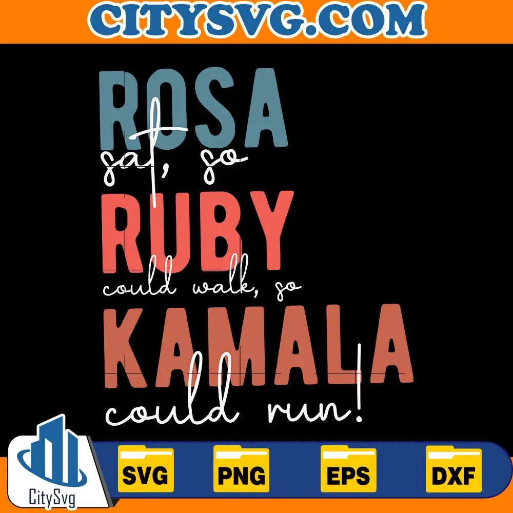 Madam President, She has my Vote Svg CitySvg