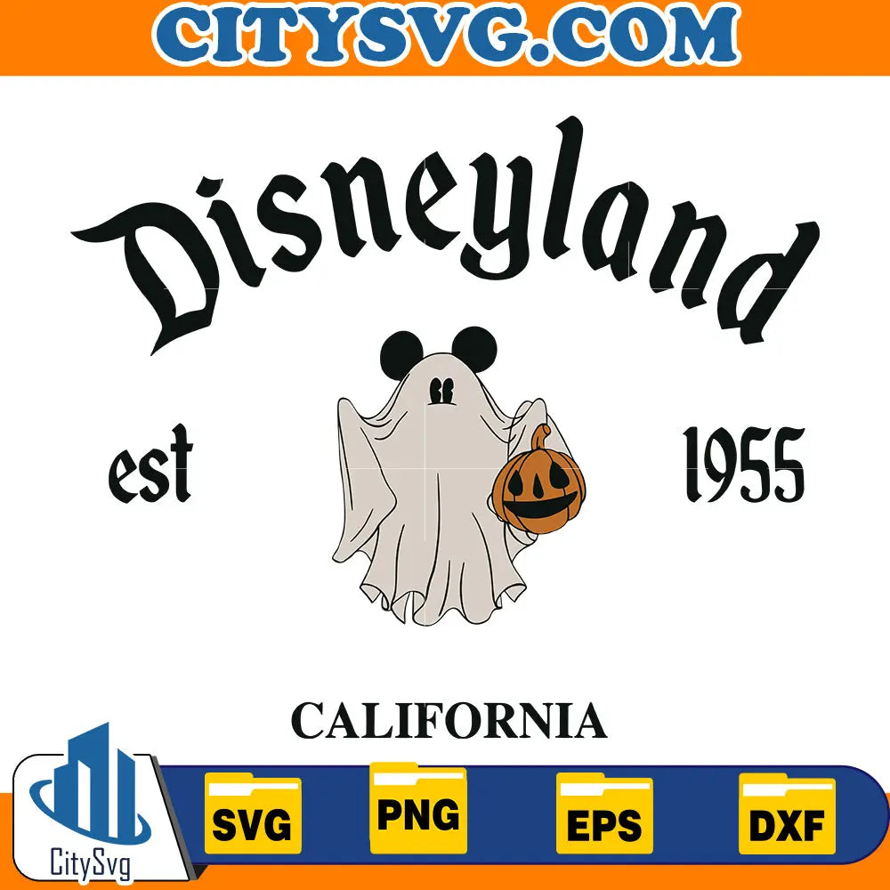 Magical Land Halloween Es 1955 California svg CitySvg