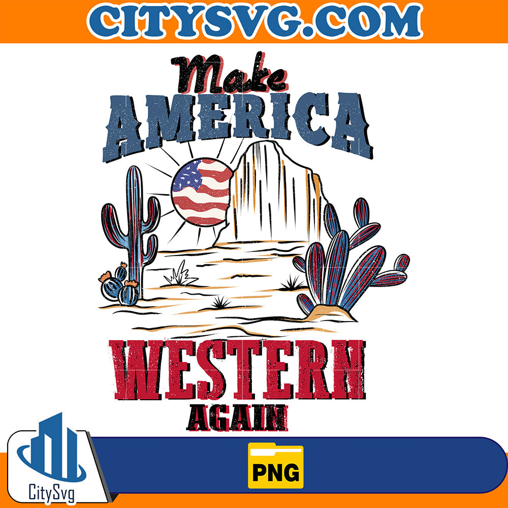 Make-America-Western-Again-Png