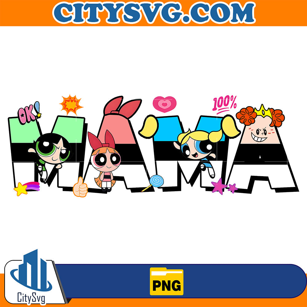 Mama-The-Powerpuff-Girls-Png