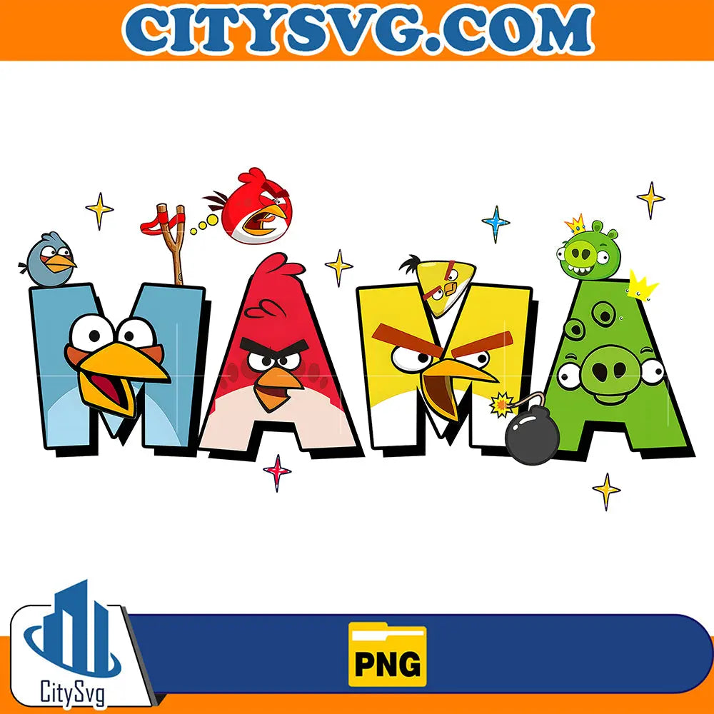 MamaAngryBirdsPng