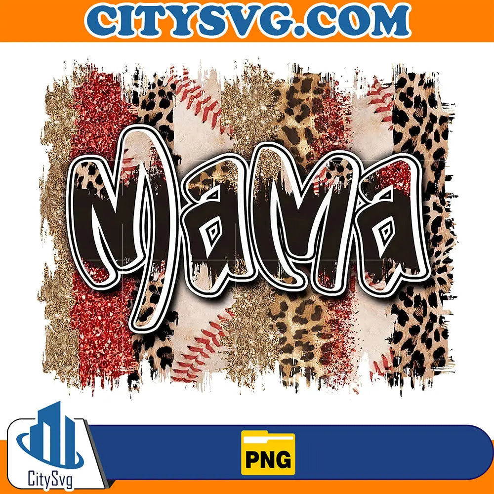 MamaBrushstrokeLeopardPng