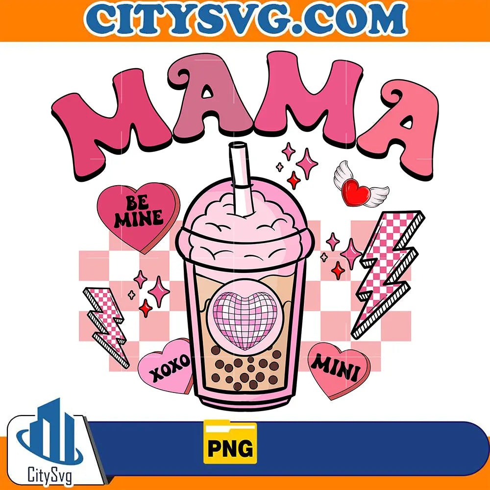 MamaMilkTeaValentinePng