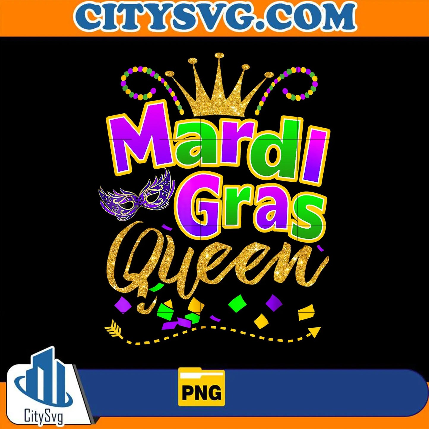 MardiGrasQueenPng