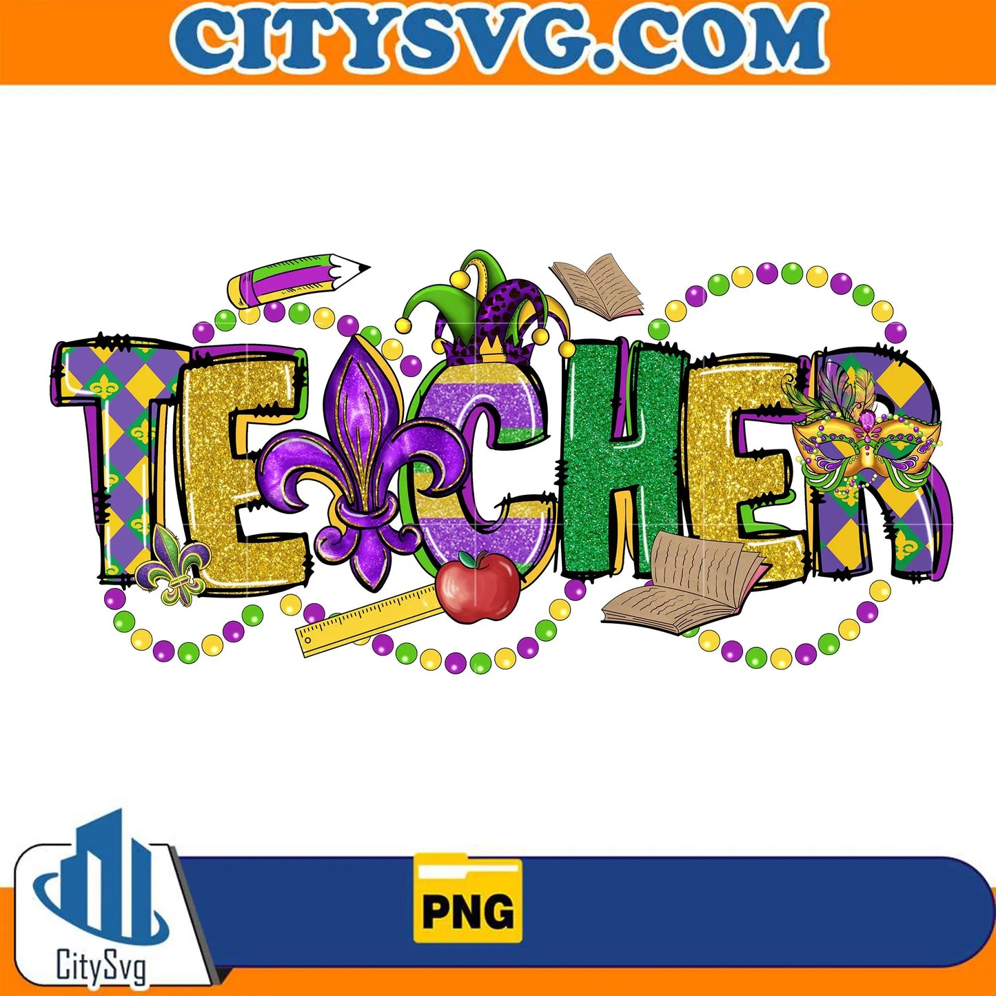 MardiGrasTeacherPng