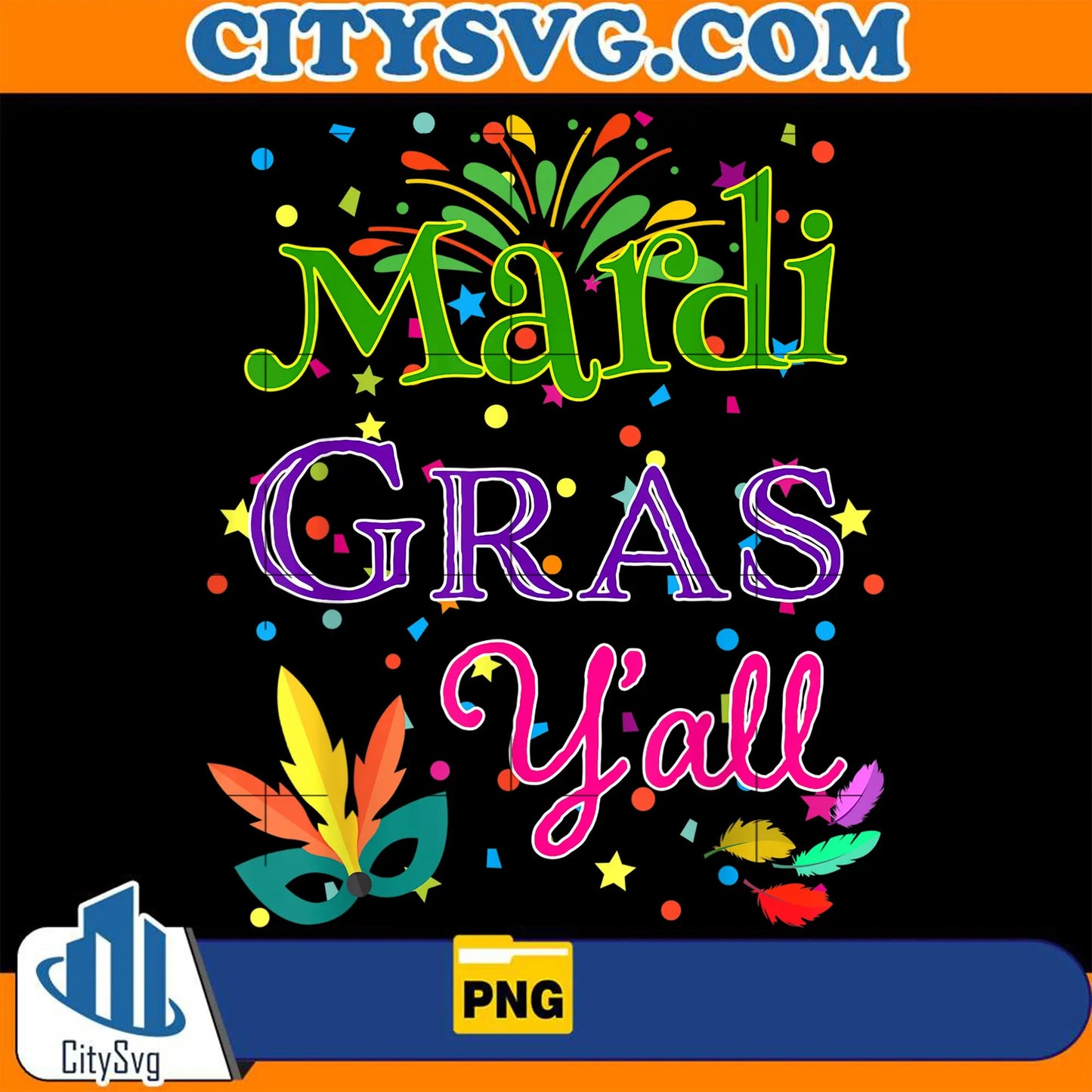 MardiGrasYallPng