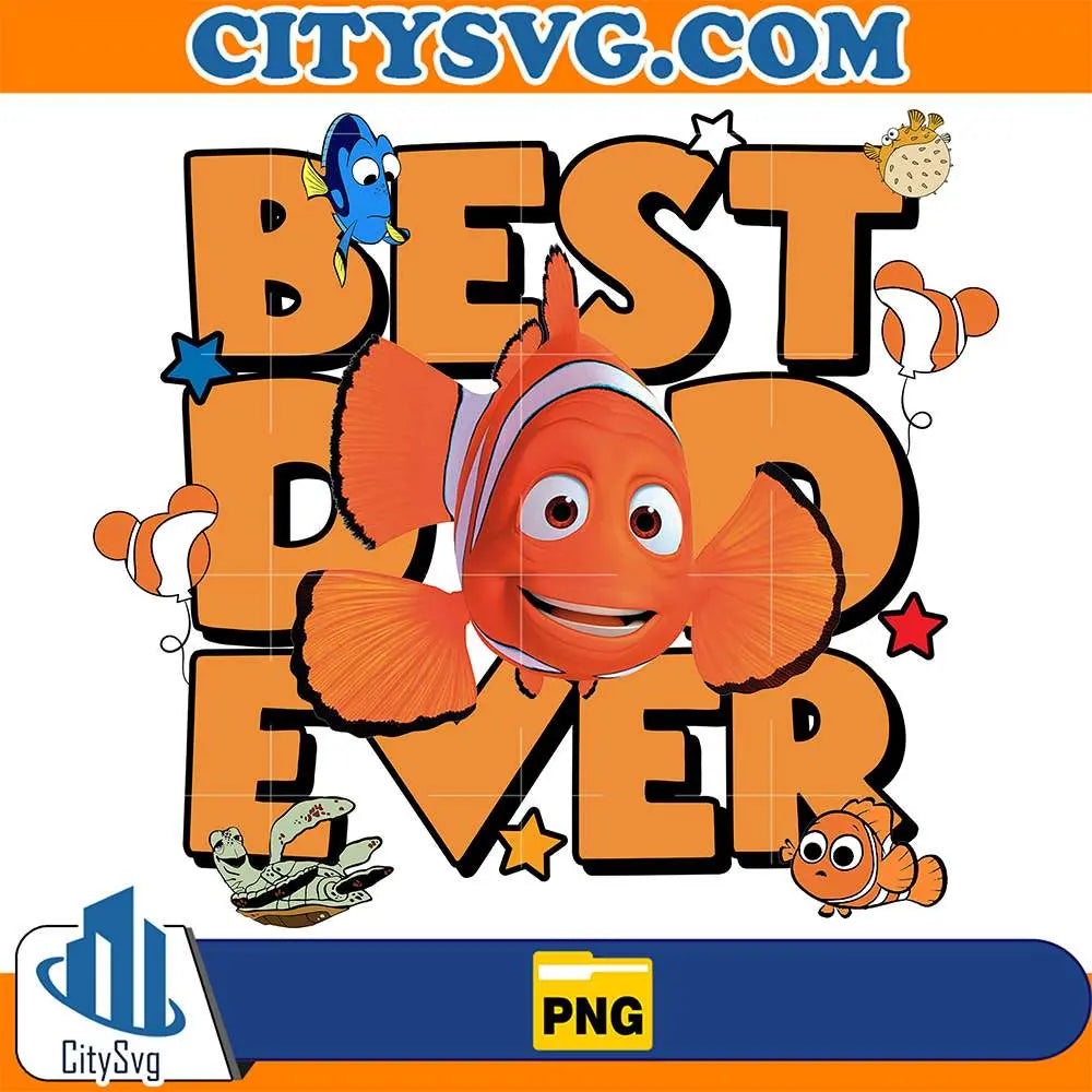 Marlin-Best-Dad-Ever-Png