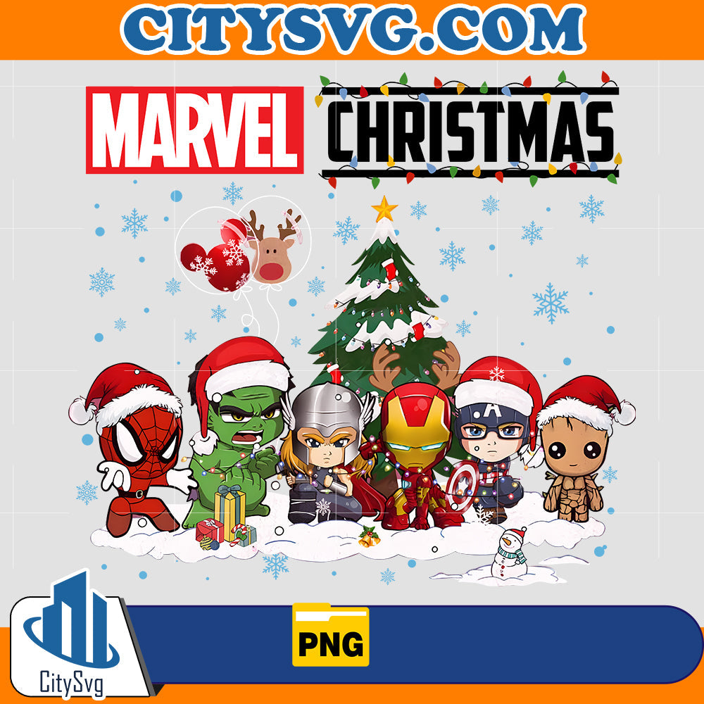 Marvel Christmas Png CitySvg