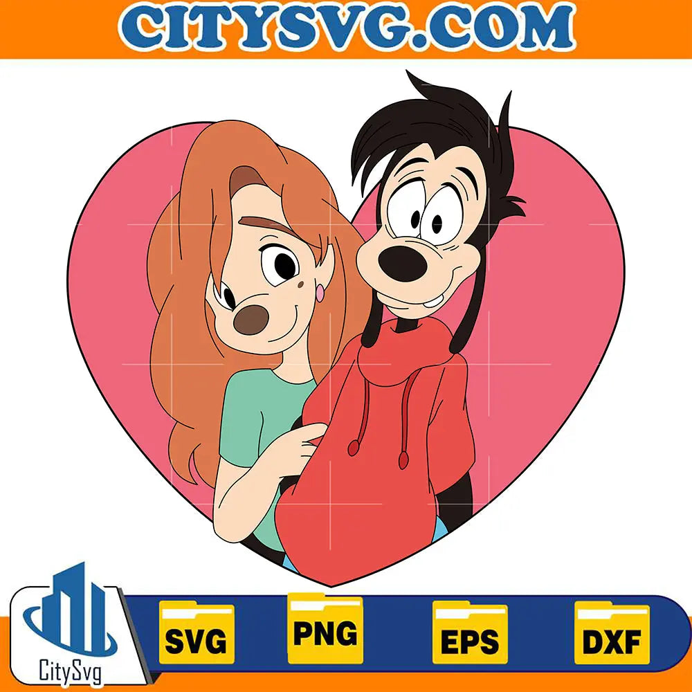 MaxAndRoxanneHeartValentineSvg