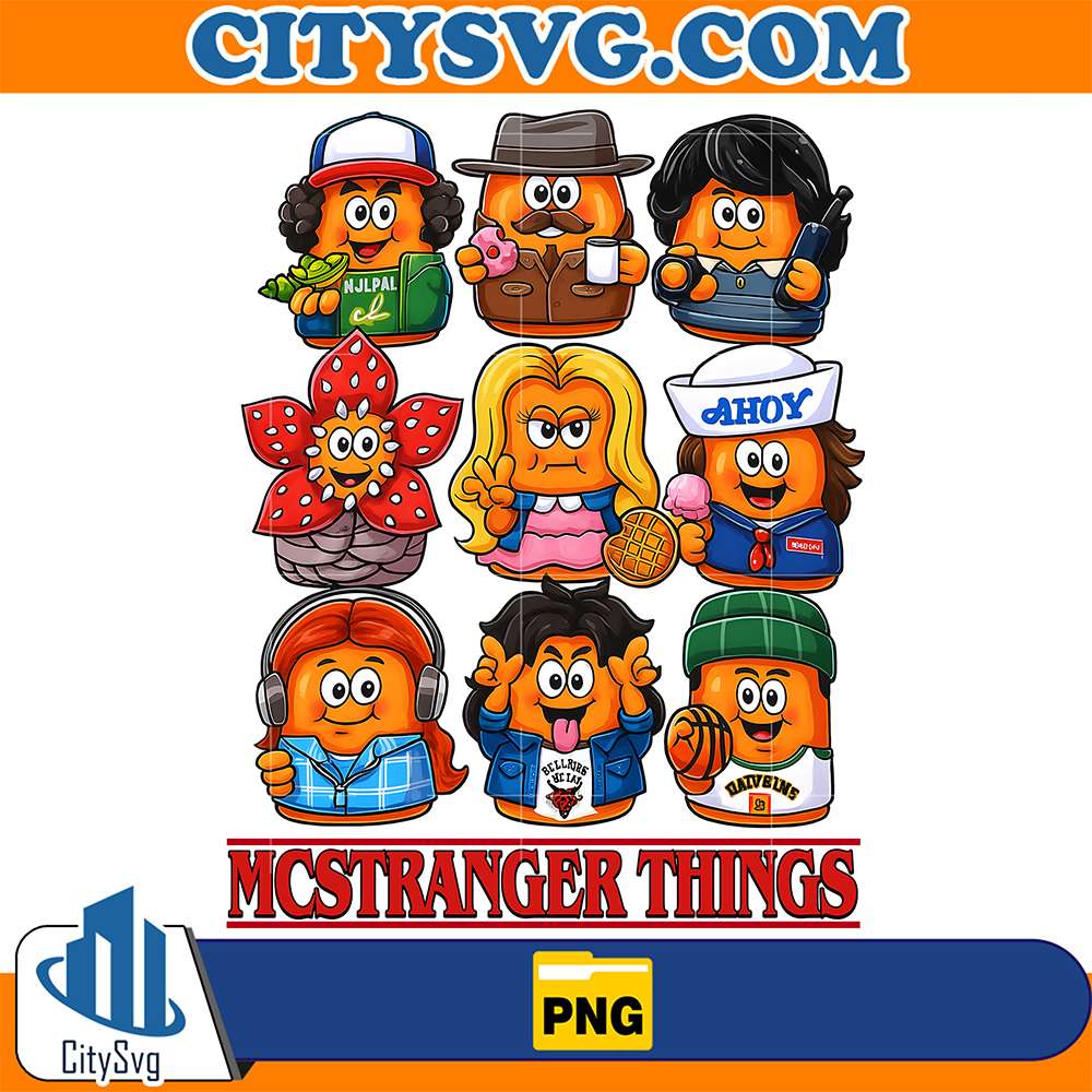 Mctranger-Things-Png