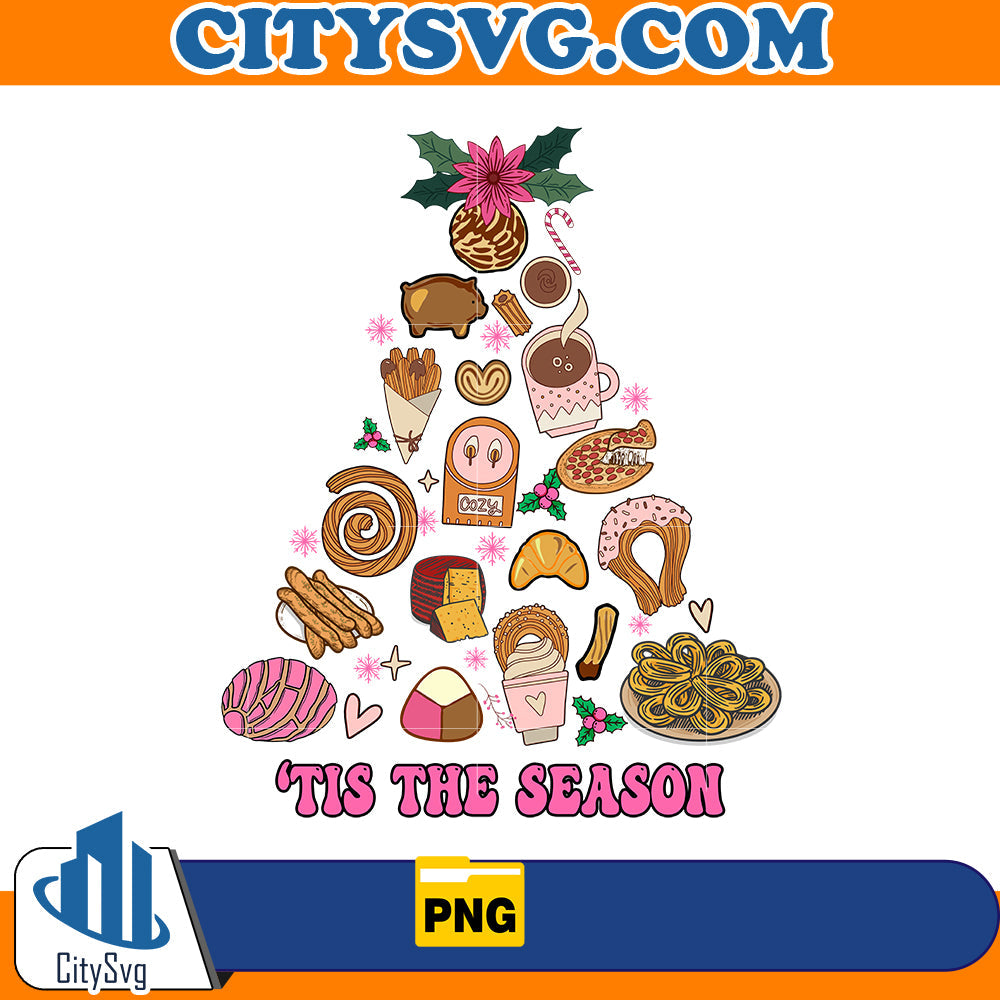 Mexican Christmas Tis the Season Png CitySvg
